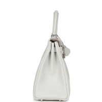 Hermes Kelly Retourne 28 Gris Pale Togo Palladium Hardware Hermes Kelly Retourne 28 Gris Pale Togo Palladium Hardware