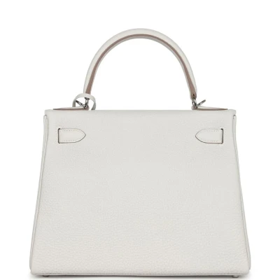 Hermes Kelly Retourne 28 Gris Pale Togo Palladium Hardware Hermes Kelly Retourne 28 Gris Pale Togo Palladium Hardware