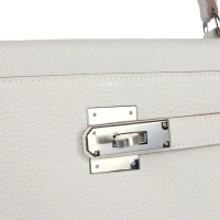 Hermes Kelly Retourne 28 Gris Pale Togo Palladium Hardware Hermes Kelly Retourne 28 Gris Pale Togo Palladium Hardware