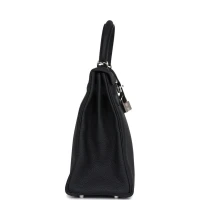 Hermes Kelly Retourne 32 Black Togo Palladium Hardware Hermes Kelly Retourne 32 Black Togo Palladium Hardware