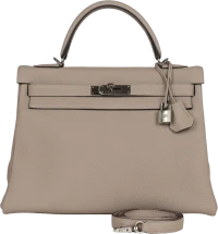 Hermes Kelly Retourne 32 Gris Tourterelle Togo Palladium Hardware Hermes Kelly Retourne 32 Gris Tourterelle Togo Palladium Hardware