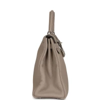 Hermes Kelly Retourne 32 Gris Tourterelle Togo Palladium Hardware Hermes Kelly Retourne 32 Gris Tourterelle Togo Palladium Hardware