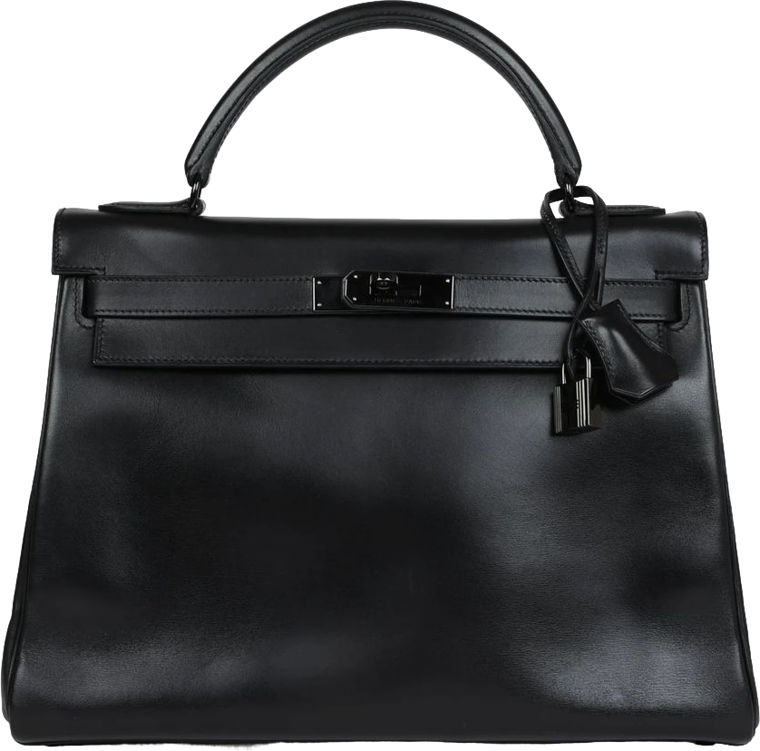 Hermes Kelly Retourne 32 SO Black Box Black Hardware