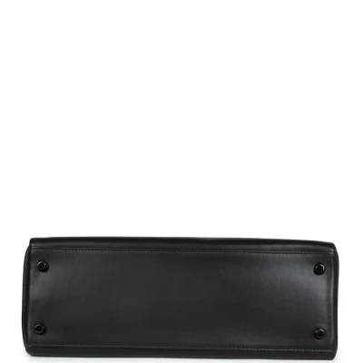 Hermes Kelly Retourne 32 SO Black Box Black Hardware Hermes Kelly Retourne 32 SO Black Box Black Hardware