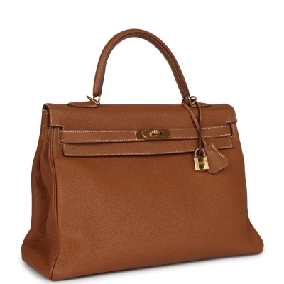 Hermes Kelly Retourne 35 Gold Togo Gold Hardware Hermes Kelly Retourne 35 Gold Togo Gold Hardware
