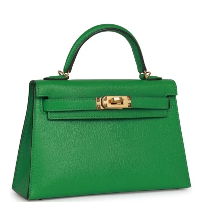 Hermes Kelly Sellier 20 Bambou Chevre Gold Hardware Hermes Kelly Sellier 20 Bambou Chevre Gold Hardware