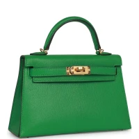 Hermes Kelly Sellier 20 Bambou Chevre Gold Hardware Hermes Kelly Sellier 20 Bambou Chevre Gold Hardware