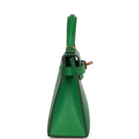 Hermes Kelly Sellier 20 Bambou Chevre Gold Hardware Hermes Kelly Sellier 20 Bambou Chevre Gold Hardware