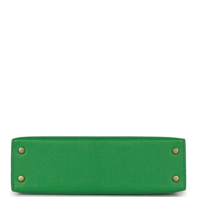 Hermes Kelly Sellier 20 Bambou Chevre Gold Hardware Hermes Kelly Sellier 20 Bambou Chevre Gold Hardware