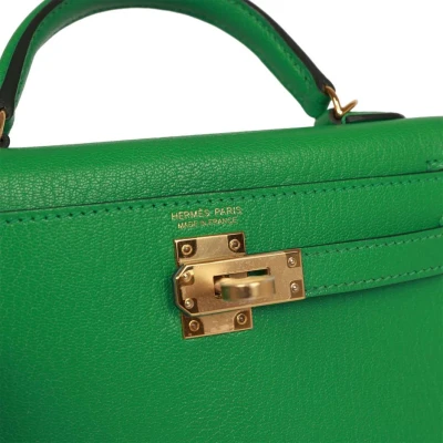 Hermes Kelly Sellier 20 Bambou Chevre Gold Hardware Hermes Kelly Sellier 20 Bambou Chevre Gold Hardware