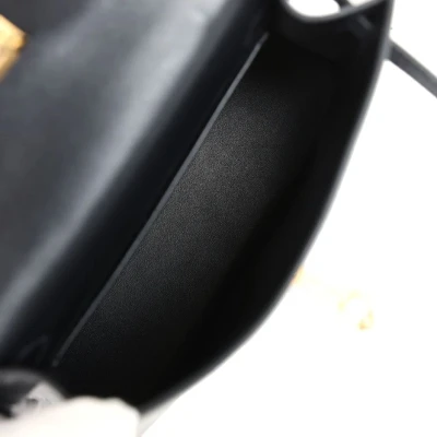 Hermes Kelly Sellier 20 Black Ostrich Gold Hardware Hermes Kelly Sellier 20 Black Ostrich Gold Hardware