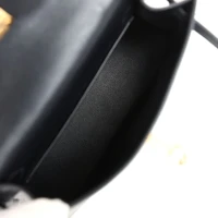 Hermes Kelly Sellier 20 Black Ostrich Gold Hardware Hermes Kelly Sellier 20 Black Ostrich Gold Hardware