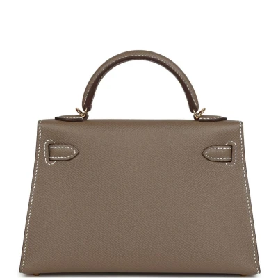 Hermes Kelly Sellier 20 Etoupe Epsom Gold Hardware Hermes Kelly Sellier 20 Etoupe Epsom Gold Hardware