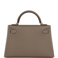 Hermes Kelly Sellier 20 Etoupe Epsom Gold Hardware Hermes Kelly Sellier 20 Etoupe Epsom Gold Hardware