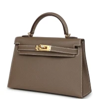 Hermes Kelly Sellier 20 Etoupe Epsom Gold Hardware Hermes Kelly Sellier 20 Etoupe Epsom Gold Hardware