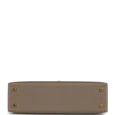 Hermes Kelly Sellier 20 Etoupe Epsom Gold Hardware Hermes Kelly Sellier 20 Etoupe Epsom Gold Hardware