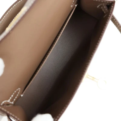 Hermes Kelly Sellier 20 Etoupe Epsom Gold Hardware Hermes Kelly Sellier 20 Etoupe Epsom Gold Hardware