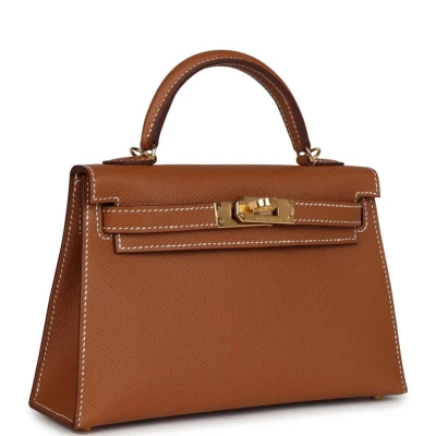 Hermes Kelly Sellier 20 Gold Epsom Gold Hardware Hermes Kelly Sellier 20 Gold Epsom Gold Hardware