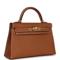 Hermes Kelly Sellier 20 Gold Epsom Gold Hardware Hermes Kelly Sellier 20 Gold Epsom Gold Hardware