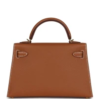 Hermes Kelly Sellier 20 Gold Epsom Gold Hardware Hermes Kelly Sellier 20 Gold Epsom Gold Hardware