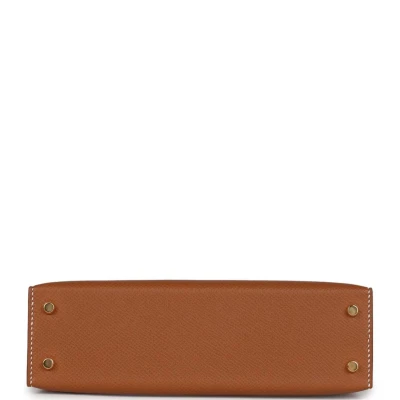 Hermes Kelly Sellier 20 Gold Epsom Gold Hardware Hermes Kelly Sellier 20 Gold Epsom Gold Hardware