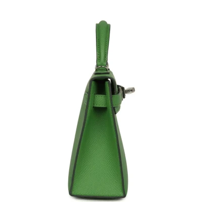 Hermes Kelly Sellier 20 Vert Yucca Epsom Palladium Hardware Hermes Kelly Sellier 20 Vert Yucca Epsom Palladium Hardware