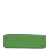 Hermes Kelly Sellier 20 Vert Yucca Epsom Palladium Hardware Hermes Kelly Sellier 20 Vert Yucca Epsom Palladium Hardware