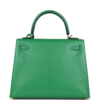 Hermes Kelly Sellier 25 Bambou Chevre Chamkila Gold Hardware Hermes Kelly Sellier 25 Bambou Chevre Chamkila Gold Hardware