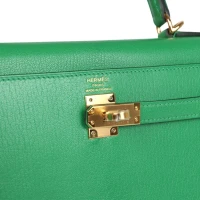 Hermes Kelly Sellier 25 Bambou Chevre Chamkila Gold Hardware Hermes Kelly Sellier 25 Bambou Chevre Chamkila Gold Hardware