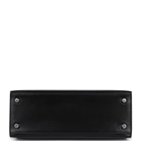 Hermes Kelly Sellier 25 Black Box Palladium Hardware Hermes Kelly Sellier 25 Black Box Palladium Hardware