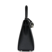 Hermes Kelly Sellier 25 Black Epsom Palladium Hardware Hermes Kelly Sellier 25 Black Epsom Palladium Hardware