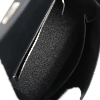 Hermes Kelly Sellier 25 Black Epsom Palladium Hardware Hermes Kelly Sellier 25 Black Epsom Palladium Hardware
