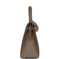 Hermes Kelly Sellier 25 Etoupe Epsom Gold Hardware Hermes Kelly Sellier 25 Etoupe Epsom Gold Hardware