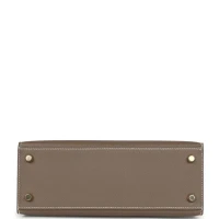 Hermes Kelly Sellier 25 Etoupe Epsom Gold Hardware Hermes Kelly Sellier 25 Etoupe Epsom Gold Hardware