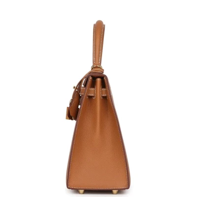 Hermes Kelly Sellier 25 Gold Epsom Gold Hardware Hermes Kelly Sellier 25 Gold Epsom Gold Hardware