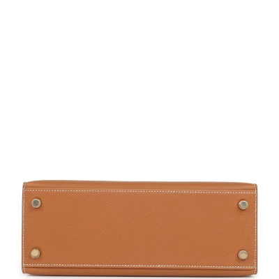 Hermes Kelly Sellier 25 Gold Epsom Gold Hardware Hermes Kelly Sellier 25 Gold Epsom Gold Hardware