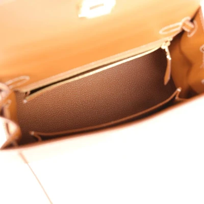 Hermes Kelly Sellier 25 Gold Epsom Gold Hardware Hermes Kelly Sellier 25 Gold Epsom Gold Hardware