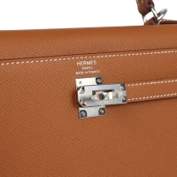 Hermes Kelly Sellier 25 Gold Epsom Palladium Hardware Hermes Kelly Sellier 25 Gold Epsom Palladium Hardware