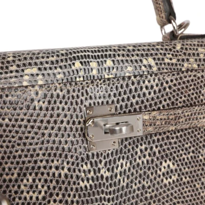 Hermes Kelly Sellier 25 Ombre Varanus Salvator Lizard Palladium Hardware Hermes Kelly Sellier 25 Ombre Varanus Salvator Lizard Palladium Hardware