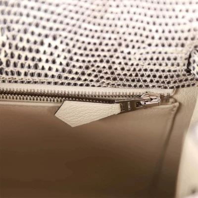 Hermes Kelly Sellier 25 Ombre Varanus Salvator Lizard Palladium Hardware Hermes Kelly Sellier 25 Ombre Varanus Salvator Lizard Palladium Hardware