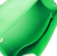 Hermes Kelly Sellier 25 Vert Comics Epsom Palladium Hardware