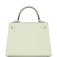 Hermes Kelly Sellier 25 Vert Fizz Epsom Palladium Hardware Hermes Kelly Sellier 25 Vert Fizz Epsom Palladium Hardware