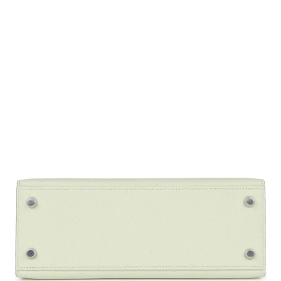 Hermes Kelly Sellier 25 Vert Fizz Epsom Palladium Hardware Hermes Kelly Sellier 25 Vert Fizz Epsom Palladium Hardware