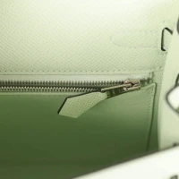Hermes Kelly Sellier 25 Vert Fizz Epsom Palladium Hardware Hermes Kelly Sellier 25 Vert Fizz Epsom Palladium Hardware