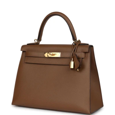Hermes Kelly Sellier 28 Alezan Epsom Gold Hardware Hermes Kelly Sellier 28 Alezan Epsom Gold Hardware