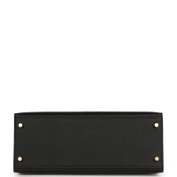 Hermes Kelly Sellier 28 Black Epsom Gold Hardware Hermes Kelly Sellier 28 Black Epsom Gold Hardware