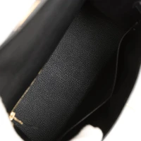 Hermes Kelly Sellier 28 Black Epsom Gold Hardware Hermes Kelly Sellier 28 Black Epsom Gold Hardware