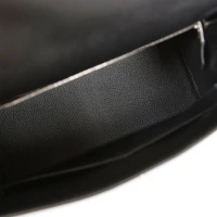 Hermes Kelly Sellier 28 Black Epsom Palladium Hardware Hermes Kelly Sellier 28 Black Epsom Palladium Hardware