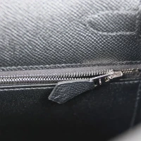Hermes Kelly Sellier 28 Black Epsom Palladium Hardware Hermes Kelly Sellier 28 Black Epsom Palladium Hardware