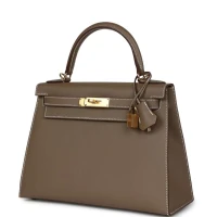 Hermes Kelly Sellier 28 Etoupe Epsom Gold Hardware Hermes Kelly Sellier 28 Etoupe Epsom Gold Hardware